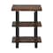 Alaterre Furniture Pomona Metal and Wood 2-Shelf End Table AMBA0220 - alternate 3